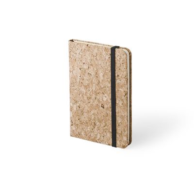 Libreta ecológica con acabado en corcho laminado de 8,9cm x 14cm