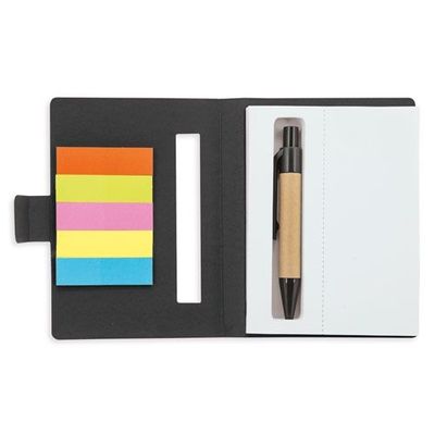 Libreta Bolsillo con Marcadores y Boli