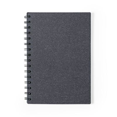 Libreta A5 Anillas y Tapas Duras Cartón Neg