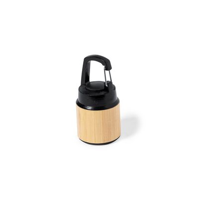 Linterna de bambú con mosquetón
