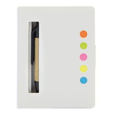 Libreta Bolsillo con Marcadores y Boli Bl