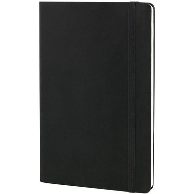 Libreta A5 con 80 hojas rayadas Negro