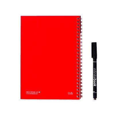 Libreta A5 con anillas a juego