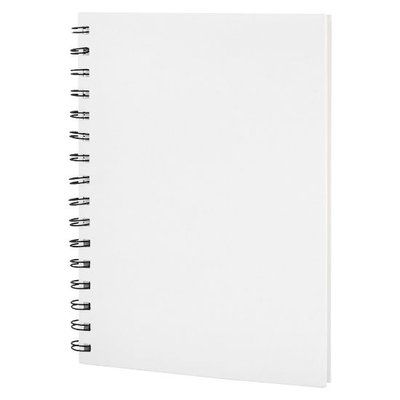 Libreta A5 Cartón 80H Crema Lisas BL