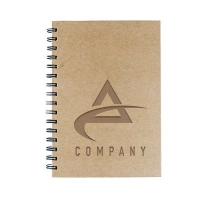Libreta A5 Cartón 80H Crema Lisas