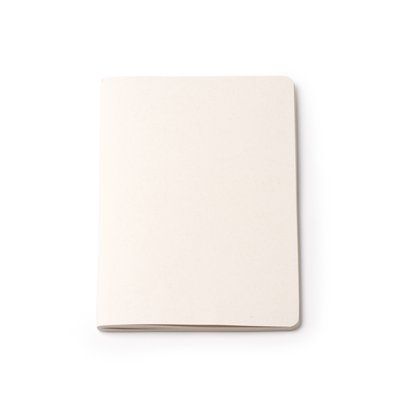 Libreta A5 de cartón reciclado tapa blanda Blanco