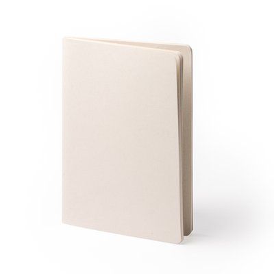 Libreta A5 de cartón reciclado tapa blanda