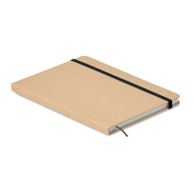 Libreta A5 Eco con Marcapáginas y Elástico de Color