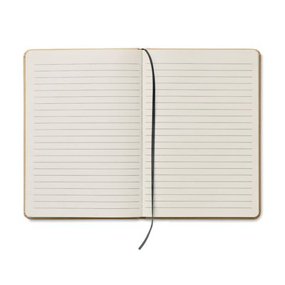 Libreta A5 Eco con Marcapáginas y Elástico de Color