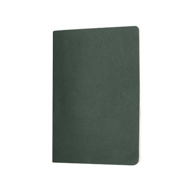 Libreta A5 Papel 30H Crema Rayadas Verde