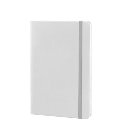Libreta A5 PU 96 Páginas Rayadas Blanco
