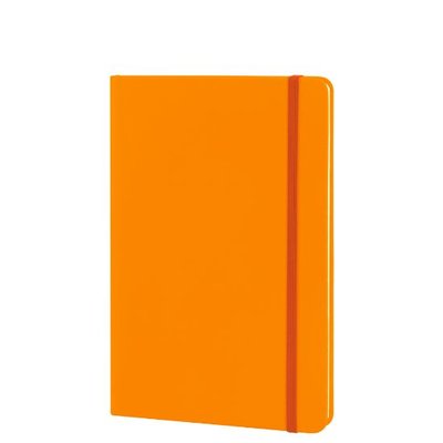 Libreta A5 PU 96 Páginas Rayadas Naranja
