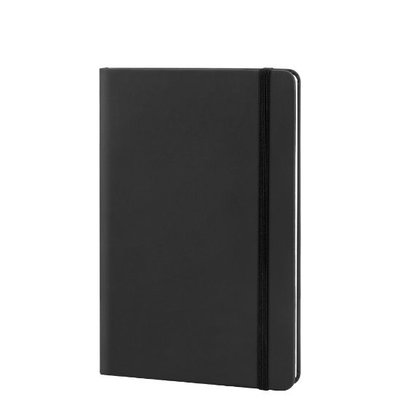 Libreta A5 PU 96 Páginas Rayadas Negro
