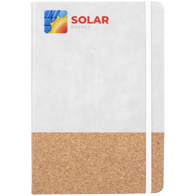 Libreta A5 PU y Corcho 96H Lisas
