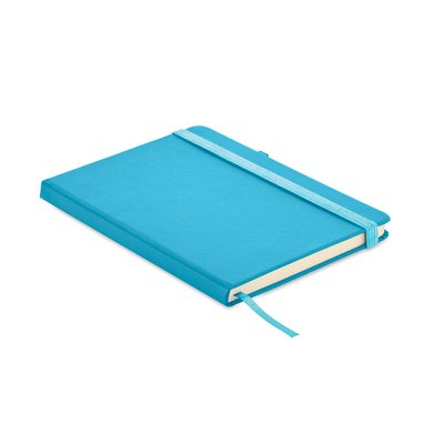 Libreta A5 PU y Cuero Reciclado Turquesa