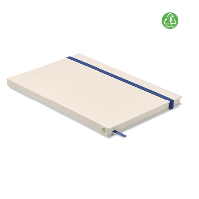 Libreta A5 Reciclada de 80g/m2 Azul