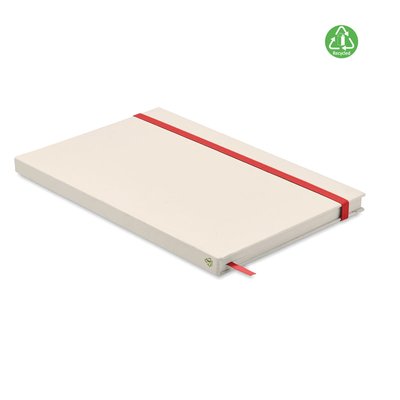 Libreta A5 Reciclada de 80g/m2 Rojo