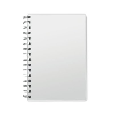 Libreta A5 RPET 80 Hojas con Rayas Blanco