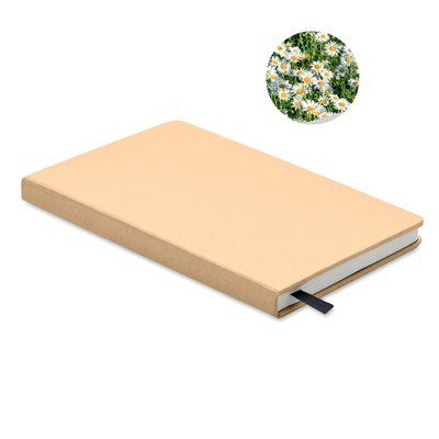 Libreta A5 de Semillas Sostenible Beig