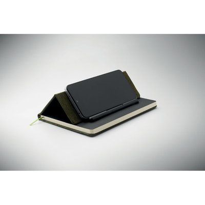 Libreta A5 con soporte para teléfono
