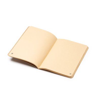 Libreta A5 sostenible con 60 hojas lisas
