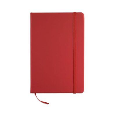 Libreta A5 Tacto Suave Rojo