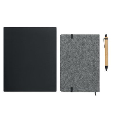 Libreta A5 con tapa dura y soporte
