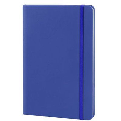 Libreta A5 Tapa PU 96H Lisas Azul Royal
