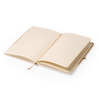 Libreta A5 tapa rígida de paja y algodón