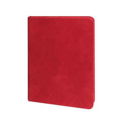 Libreta A6 Terciopelo 80H Crema Rayadas