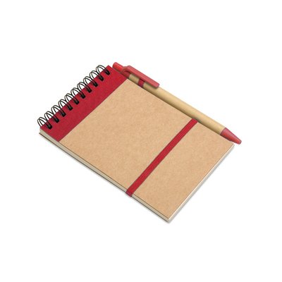 Libreta de bolsillo con papel reciclado 14 x 9 cm