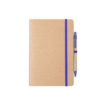 Libreta Cartón Reciclado 60 Hojas Azul