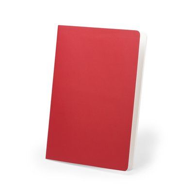 Libreta clásica con tapas de cartón personalizada 14 x 20,5 cm Rojo