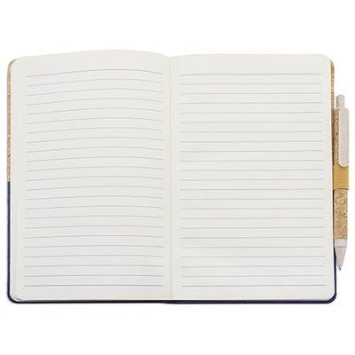 Libreta de Corcho/Lino 82H con Bolígrafo