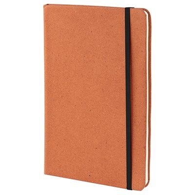 Libreta Cuero A5 Reciclado 80H Rayadas Ma