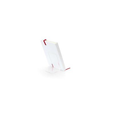 Libreta publicitaria elegante de bolsillo con tapas de cartón 9 x 14 cm