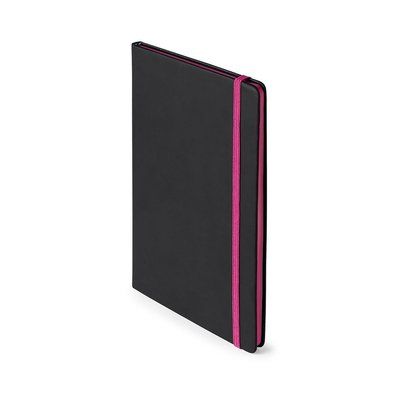 Libreta de notas polipiel 14,7 x 21 Fucsia