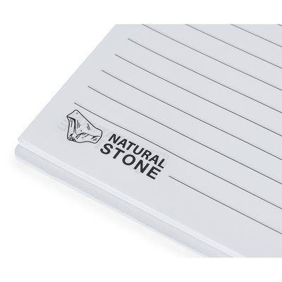 Libreta Eco Stone de Anillas con Relieve