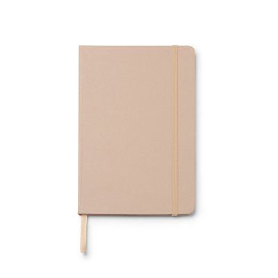 Libreta ecológica  A5 de hojas a rayas Almendra