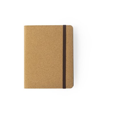 Libreta ecológica de corcho con cargador inalámbrico integrado 17,5x22,5 cm