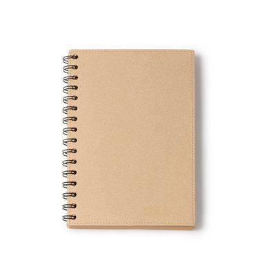 Libreta ecológica tamaño A5 Crudo Talla Única Adulto