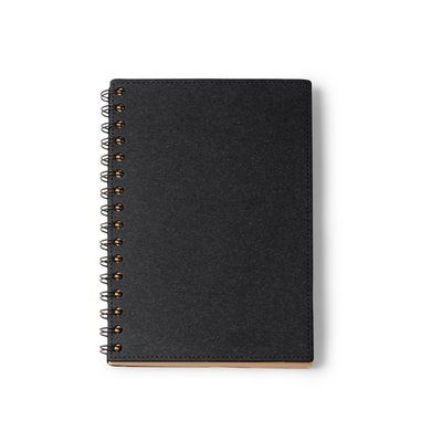 Libreta ecológica tamaño A5 Negro