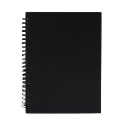 Libreta con espiral y hojas rayadas