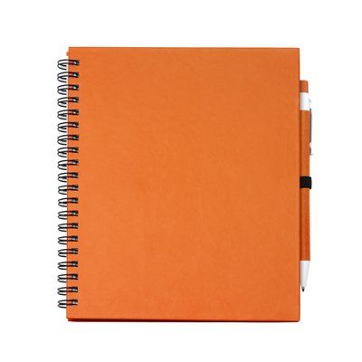 Libreta de espiral y tapas rígidas Naranja