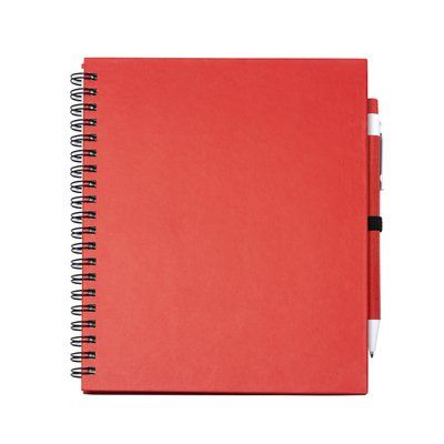 Libreta de espiral y tapas rígidas Rojo