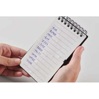 Libreta hidrófuga con bolígrafo incluido