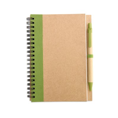 Libreta de Papel Reciclado con Boli Eco Lima