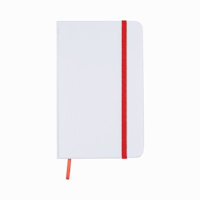 Libreta publicitaria elegante de bolsillo con tapas de cartón 9 x 14 cm BLRO