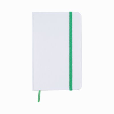 Libreta publicitaria elegante de bolsillo con tapas de cartón 9 x 14 cm BLVE