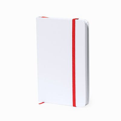Libreta publicitaria elegante de bolsillo con tapas de cartón 9 x 14 cm